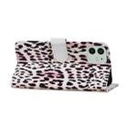 For iPhone 12 / 12 Pro Painted Pattern Horizontal Flip Leather Case with Holder & Card Slots & Photo Frame(Leopard) - 5