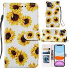 Painted Pattern Horizontal Flip Leather Case with Holder & Card Slots & Photo Frame For iPhone 11(Sunflower) - 1