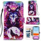 Painted Pattern Horizontal Flip Leather Case with Holder & Card Slots & Photo Frame For iPhone 11(Wolf Totem) - 1