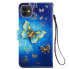 Painted Pattern Horizontal Flip Leather Case with Holder & Card Slots & Photo Frame For iPhone 11(Phnom Penh Butterfly) - 3