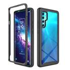 For TCL 20 Pro 5G Starry Sky Solid Color Series Shockproof PC + TPU Case(Black) - 1