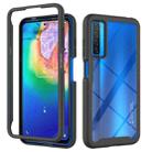 For TCL 20s Starry Sky Solid Color Series Shockproof PC + TPU Case(Black) - 1