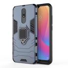For Xiaomi Redmi 8 / 8A Shockproof PC + TPU Case with Magnetic Ring Holder(Navy) - 1