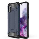 For Samsung Galaxy A02s US Version Magic Armor TPU + PC Combination Case(Navy Blue) - 1