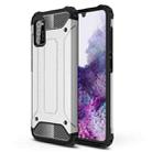 For Samsung Galaxy A02s US Version Magic Armor TPU + PC Combination Case(Silver) - 1