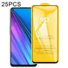 For OPPO Realme Narzo 30 5G / Realme 9 5G 25 PCS 9D Full Glue Full Screen Tempered Glass Film - 1