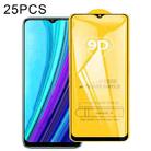 For OPPO Realme Narzo 30A / Narzo 20A / Narzo 20 / Narzo 50A /  Narzo 50I 25 PCS 9D Full Glue Full Screen Tempered Glass Film - 1