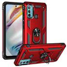 For Motorola Moto G60 / G40 Fusion Shockproof TPU + PC Protective Case with 360 Degree Rotating Holder(Red) - 1