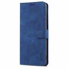 For Xiaomi Mi 11 AZNS Skin Feel Calf Texture Horizontal Flip Leather Case with Card Slots & Holder & Wallet(Blue) - 2