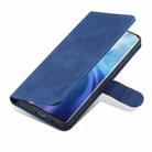 For Xiaomi Mi 11 AZNS Skin Feel Calf Texture Horizontal Flip Leather Case with Card Slots & Holder & Wallet(Blue) - 4