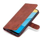 For OPPO A15 / A35 4G AZNS Skin Feel Calf Texture Horizontal Flip Leather Case with Card Slots & Holder & Wallet(Brown) - 4