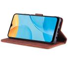 For OPPO A15 / A35 4G AZNS Skin Feel Calf Texture Horizontal Flip Leather Case with Card Slots & Holder & Wallet(Brown) - 5
