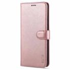 For OPPO A15 / A35 4G AZNS Skin Feel Calf Texture Horizontal Flip Leather Case with Card Slots & Holder & Wallet(Rose Gold) - 2