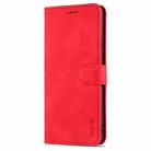 For OPPO A15 / A35 4G AZNS Skin Feel Calf Texture Horizontal Flip Leather Case with Card Slots & Holder & Wallet(Red) - 2