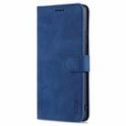 For OPPO A15 / A35 4G AZNS Skin Feel Calf Texture Horizontal Flip Leather Case with Card Slots & Holder & Wallet(Blue) - 2