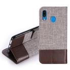 For Galaxy A30 MUXMA MX102 Horizontal Flip Canvas Leather Case with Stand & Card Slot & Wallet Function(Brown) - 1