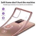 For Samsung Galaxy Note20 Ultra Ultra-thin Electroplating Dandelion Pattern Protective Case(Rose Gold) - 5