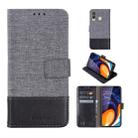 For Galaxy A60 MUXMA MX102 Horizontal Flip Canvas Leather Case with Stand & Card Slot & Wallet Function(Black) - 1