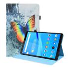 For Lenovo Tab M8 FHD TB-8505F / TB-8705X 8.0 inch Animal Pattern Horizontal Flip Leather Case with Holder & Card Slots & Photo Frame(Color Butterfly) - 1