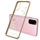 For Samsung Galaxy A71 Ultra-thin Electroplating Dandelion Pattern Protective Case(Gold) - 1