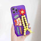 Sunflower Beads Soft TPU Protective Case For iPhone 11 Pro Max(Purple) - 1