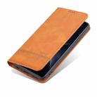 For OPPO K9 5G AZNS Magnetic Calf Texture Horizontal Flip Leather Case with Card Slots & Holder & Wallet(Light Brown) - 4