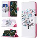 For Nokia X10 / X20 Colored Drawing Pattern Horizontal Flip Leather Case with Holder & Card Slots & Wallet(Tree) - 1