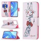 For Xiaomi Mi 11 Lite Colored Drawing Pattern Horizontal Flip Leather Case with Holder & Card Slots & Wallet(Deer) - 1
