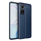 For Honor 50 Litchi Texture TPU Shockproof Case(Navy Blue) - 1