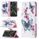 For Nokia X10 / X20 Colored Drawing Pattern Horizontal Flip Leather Case with Holder & Card Slots & Wallet(Peach Blossom Butterfly) - 1