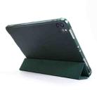 For iPad Pro 11 2022 / 2021 Multi-folding Horizontal Flip PU Leather + Shockproof TPU Tablet Case with Holder & Pen Slot(Gold) - 6