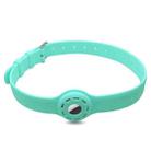 Pet Collar Anti-scratch Shockproof Silicone Protective Cover Case For AirTag(Mint Green) - 1