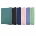 For iPad Pro 11 2022 / 2021 Multi-folding Horizontal Flip PU Leather + Shockproof Airbag TPU Tablet Case with Holder & Pen Slot & Wake-up / Sleep Function(Gold) - 8