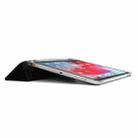 For iPad Pro 12.9 2022 / 2021 Multi-folding Horizontal Flip PU Leather + Shockproof Airbag TPU Tablet Case with Holder & Pen Slot & Wake-up / Sleep Function(Black) - 5