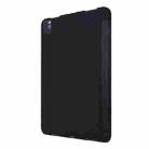 For iPad Pro 11 2022 / 2021 3-folding Horizontal Flip PU Leather + Honeycomb TPU Shockproof Tablet Case with Holder(Black) - 3