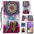 For Samsung Galaxy A32 4G Painted Pattern Horizontal Flip Leather Case with Holder & Card Slots & Photo Frame(Dreamcatcher) - 1