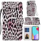 For Samsung Galaxy A52 5G / 4G Painted Pattern Horizontal Flip Leather Case with Holder & Card Slots & Photo Frame(Leopard) - 1