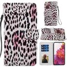 For Samsung Galaxy S20 FE Painted Pattern Horizontal Flip Leather Case with Holder & Card Slots & Photo Frame(Leopard) - 1