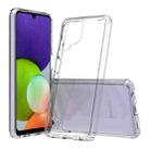 For Samsung Galaxy A22 4G Shockproof Scratchproof TPU + Acrylic Protective Case(Transparent) - 1