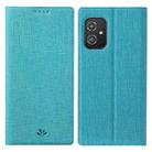 For Asus Zenfone 8 ZS590KS ViLi DMX Series Shockproof TPU + PU Leather Magnetic Attraction Horizontal Flip Case with Card Slot & Holder(Blue) - 1