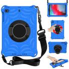 Spider King EVA Protective Case with Adjustable Shoulder Strap & Holder For iPad Mini 5 / 4 / 3 / 2 / 1(Blue) - 1