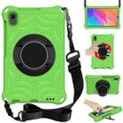 For Huawei MatePad T 8 8.0 inch Spider King EVA Protective Case with Adjustable Shoulder Strap & Holder(Green) - 1