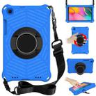 For Samsung Galaxy Tab A 8.0 2019 SM-T290 / SM-T295 Spider King EVA Protective Case with Adjustable Shoulder Strap & Holder(Blue) - 1