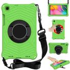 For Samsung Galaxy Tab A 8.0 2019 SM-T290 / SM-T295 Spider King EVA Protective Case with Adjustable Shoulder Strap & Holder(Green) - 1