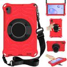 For Samsung Galaxy Tab A 8.4 2020 SM-T307U Spider King EVA Protective Case with Adjustable Shoulder Strap & Holder(Red) - 1