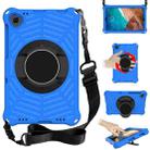 For Xiaomi Mi Pad 4 Plus Spider King EVA Protective Case with Adjustable Shoulder Strap & Holder(Blue) - 1