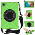 For Xiaomi Mi Pad 4 Plus Spider King EVA Protective Case with Adjustable Shoulder Strap & Holder(Green) - 1