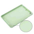 Solid Color Liquid Silicone Dropproof Full Coverage Protective Case For iPad mini 5 / mini 4(Green) - 5