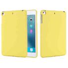 Solid Color Liquid Silicone Dropproof Full Coverage Protective Case For iPad mini 5 / mini 4(Yellow) - 1