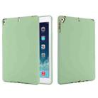 Solid Color Liquid Silicone Dropproof Full Coverage Protective Case For iPad Air / 9.7 2017 / 9.7 2018 / Pro 9.7(Green) - 1
